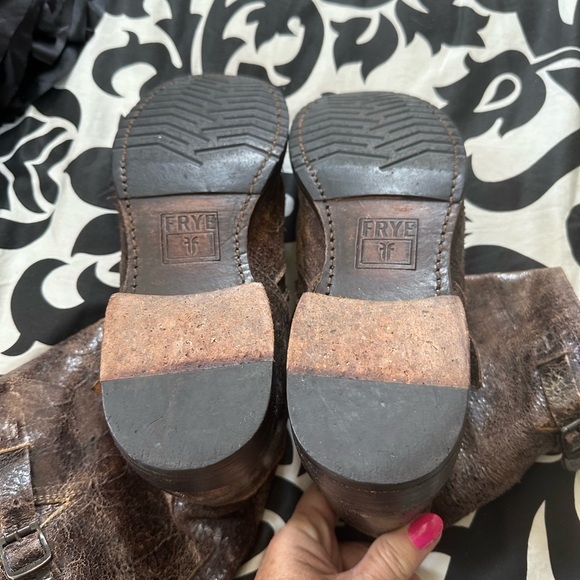 Frye distressed crackle boots - Picture 5 of 5